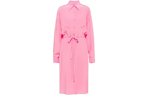 MIU MIU Long Sleeved Dress Women's Pink