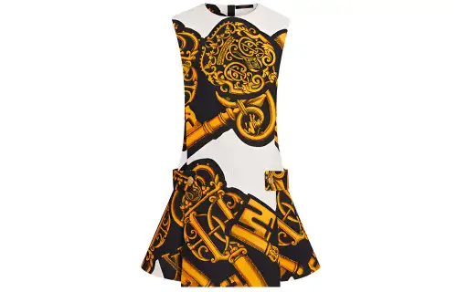 LOUIS VUITTON Sleeveless Dress Women's Brown