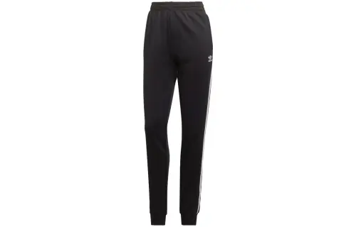 Adidas Originals SST Knitted Sweatpants Japan Version Women's Black