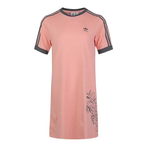 Adidas Originals TEE DRESS Short Sleeved Dress Women's Pink