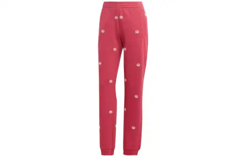 Adidas Originals FW23 Knitted Sweatpants Women's Pink