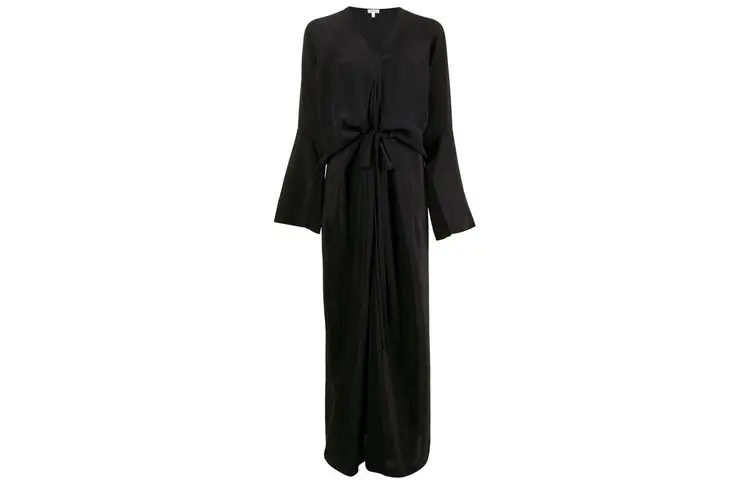 LOEWE FW21 Long Sleeved Dress Women's Black