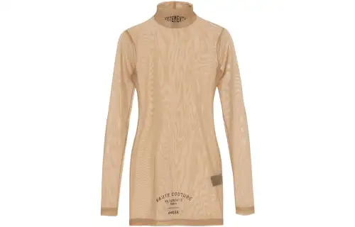 Vetements Couture Styling Dress With Gloves 'Biege'