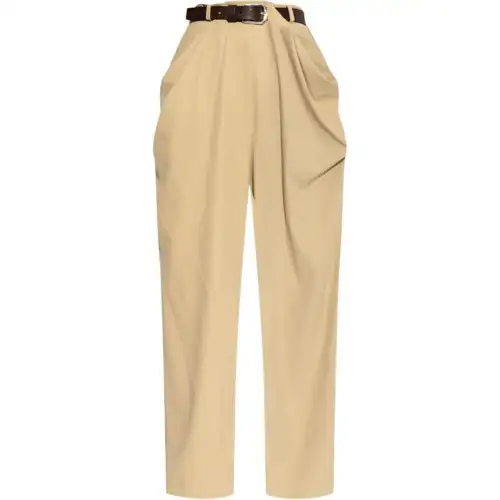 LOEWE SS24 Casual Pants Women's Beige