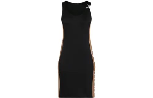 LOUIS VUITTON Sleeveless Dress Women's Black