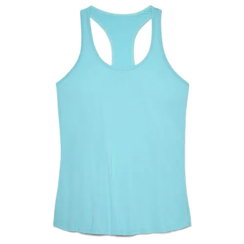 FILA Tank Tops Women's Blue 484 Crew Neck Moderate Racerback