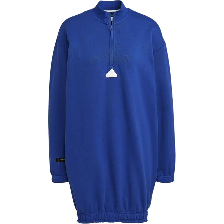 Adidas Long Sleeved Dress Women's Blue