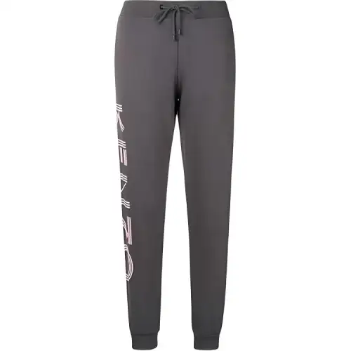 KENZO Knitted Sweatpants Women's Gray Moderate Other