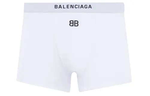 Balenciaga Sports Slip Shorty 'White'