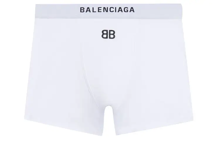 Balenciaga Sports Slip Shorty 'White'