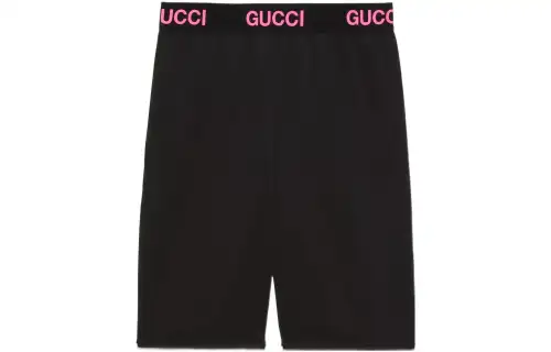 GUCCI Biker Shorts Black/Pink