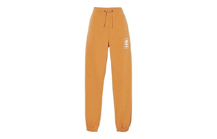 Timberland Knitted Sweatpants Women's Wheat Moderate Cuffed Pants