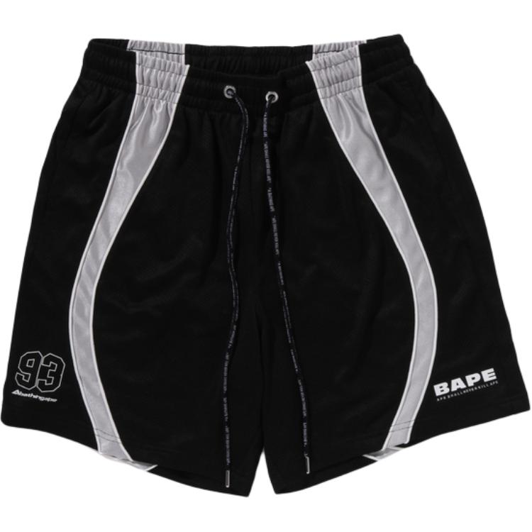 Мужские shorts A BATHING APE Ape Head (черные)