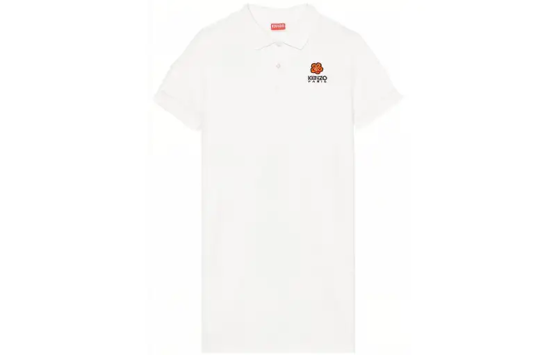 【Replicated_PMPrevious Season】embroidered-logo mini polo dress