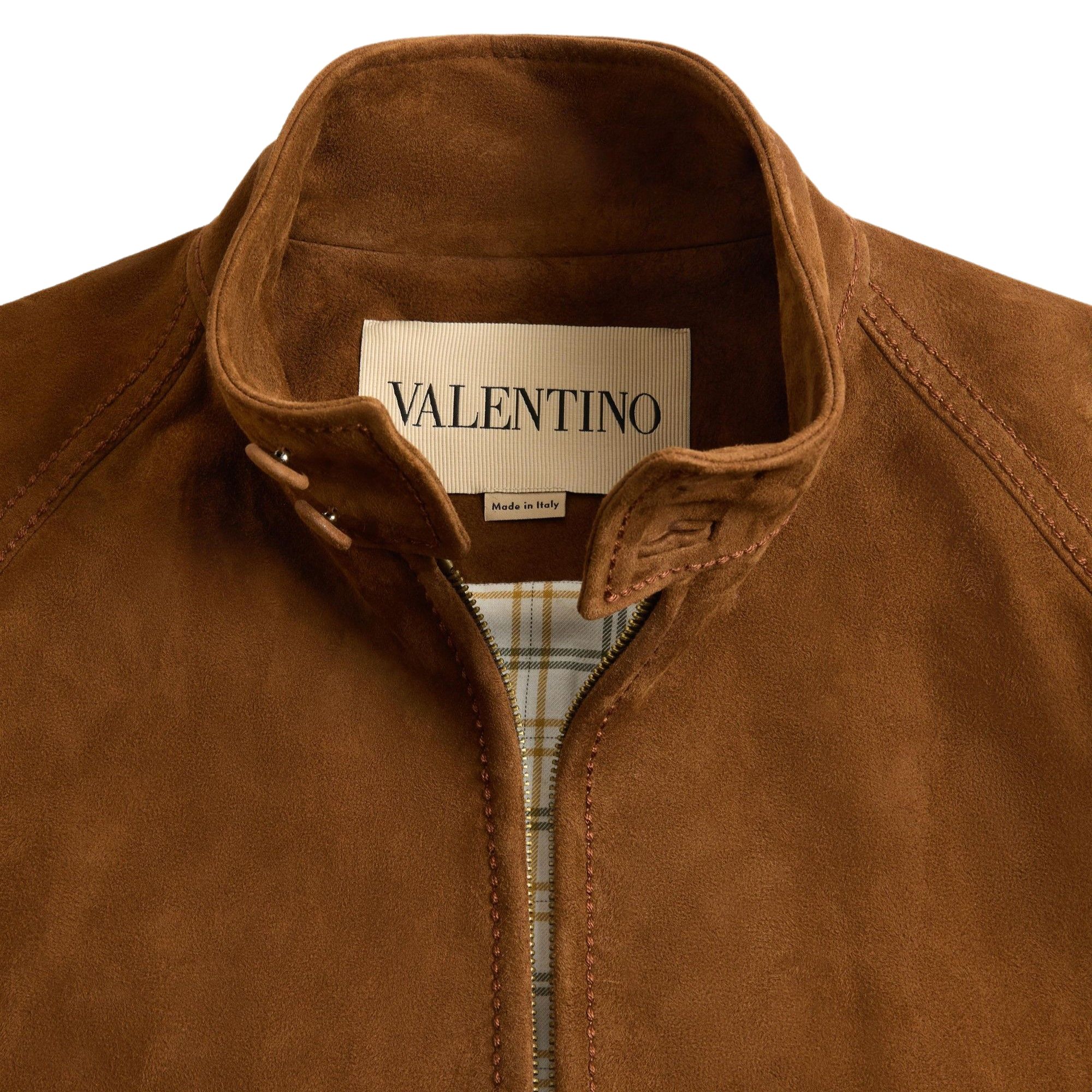 Мужская куртка Valentino 7V3NAAM5B22K29 (коричневая) — фото 5