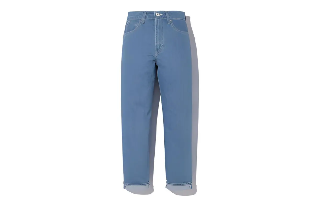 Levi's Jeans Women's Spring Sky Blue Moderate Straight Fit Pants