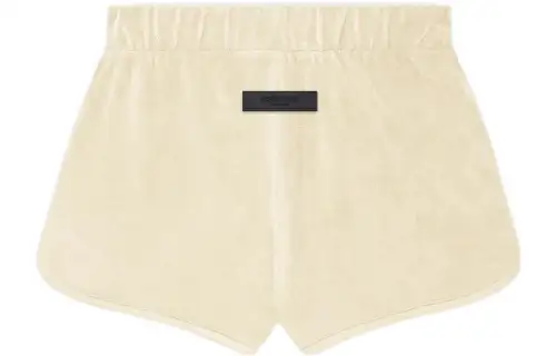 Fear Of God Essentials Women's Velour Short Egg Shell