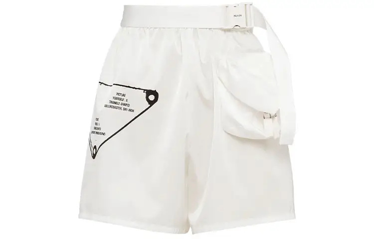 PRADA Casual Shorts Women's White Moderate
