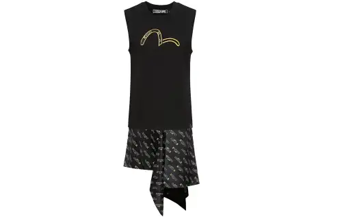 EVISU Sleeveless Dress Women's Black