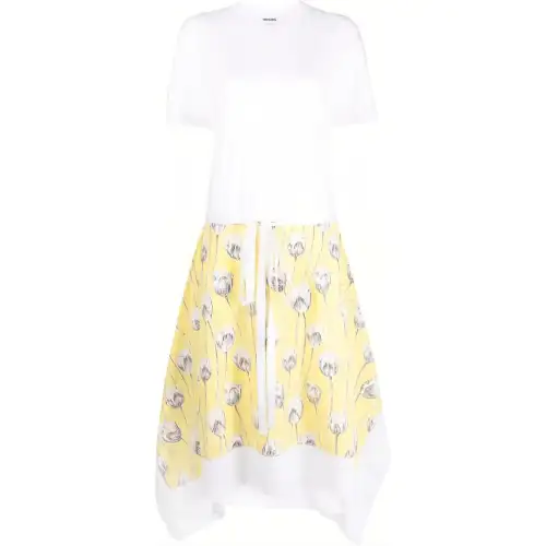 KENZO Short Sleeved Dress Women's White