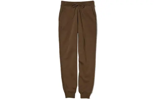 UNIQLO Knitted Sweatpants Women's Umber Moderate Sweatpants