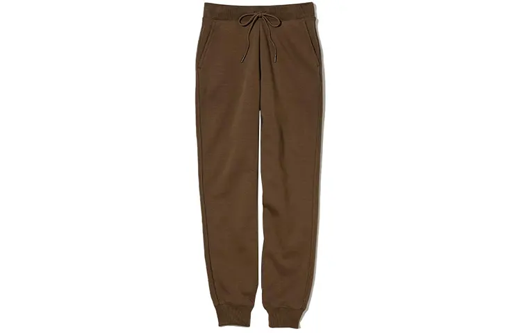 UNIQLO Knitted Sweatpants Women's Umber Moderate Sweatpants