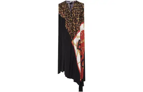 Balenciaga SS23 Sleeveless Dress Women's Multicolor