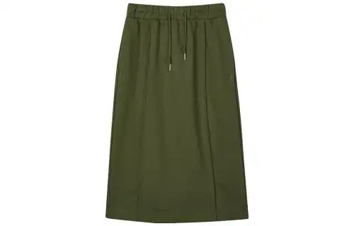 Skechers Knit Long Skirt Women's Olive