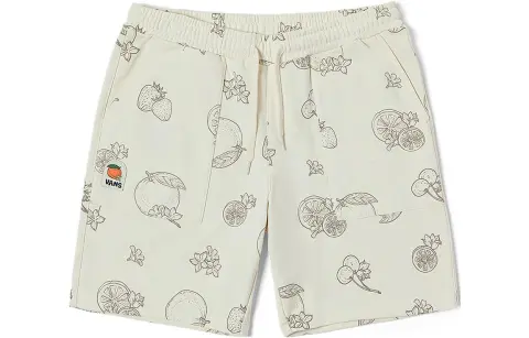 Vans Casual Shorts Women's Vintage White Patterned Print Moderate