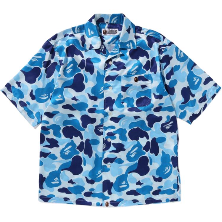 Женская рубашка A BATHING APE SS25 (камуфляжная)