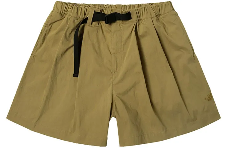 THE NORTH FACE Casual Shorts Women's Khaki Moderate Straight Fit Pants