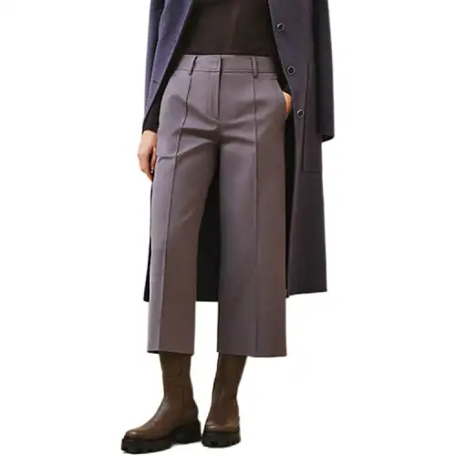 HERMES SS24 Casual Pants Women's Gray