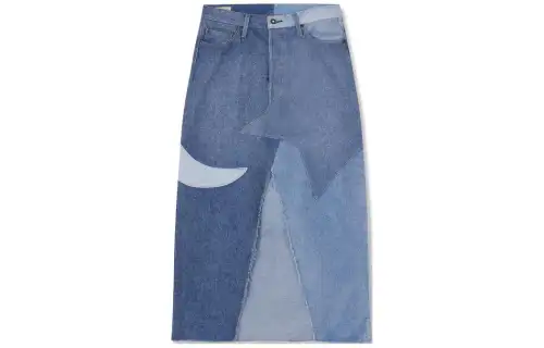 Levi's Denim Long Skirt Women's