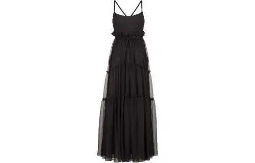 DIOR SS23 Sleeveless Dress Women's Black