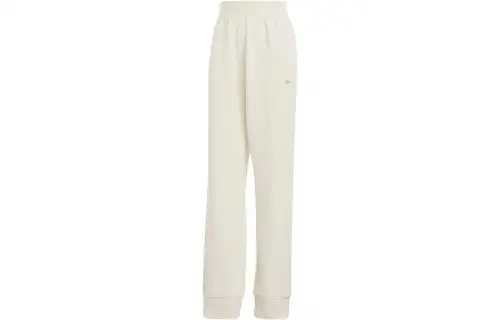Adidas Originals Essential Premium Essentials Tracksuit Bottoms Knitted Sweatpants Women's White