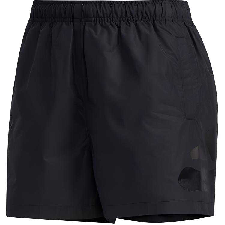 Женские шорты adidas Sub Logo Shorts (черные) — фото 1