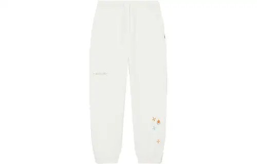 Li Ning Knitted Sweatpants Women's Ivory