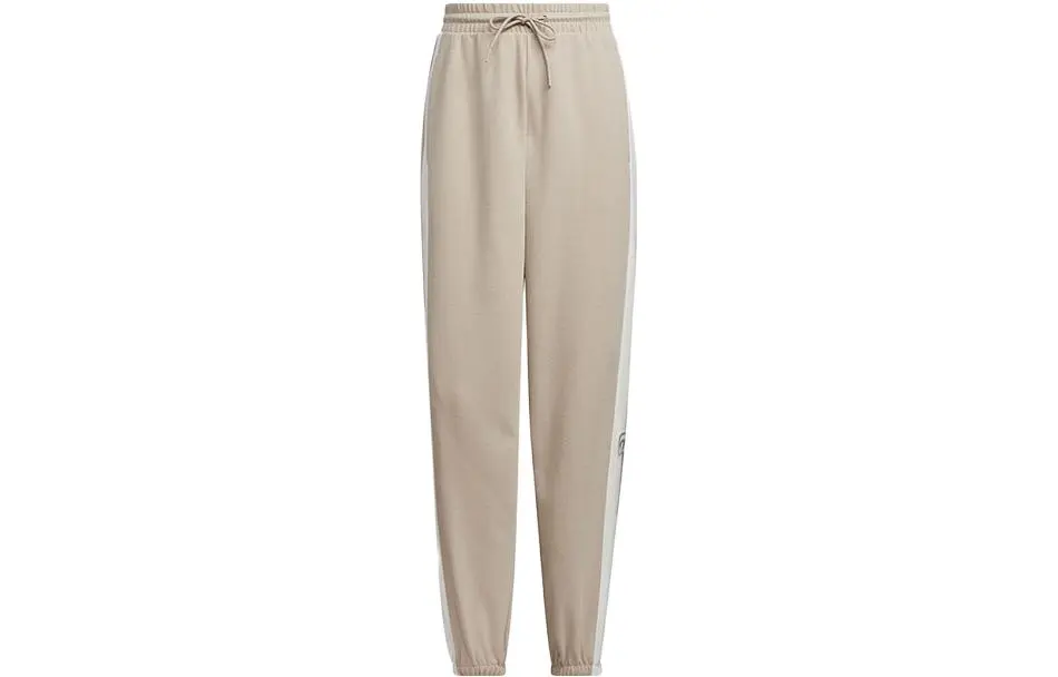 Adidas Originals 3 stripes Knitted Sweatpants Women's Beige