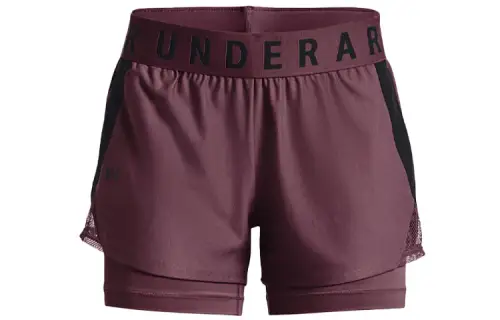 Under Armour Play Up Casual Shorts Women's Purple Moderate
