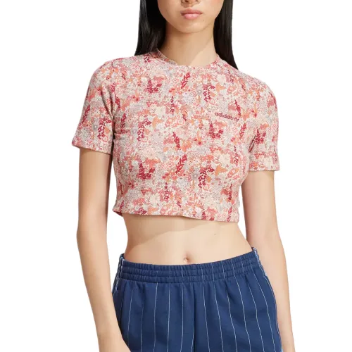 Adidas Originals Regular T Shirt Women's Burgundy