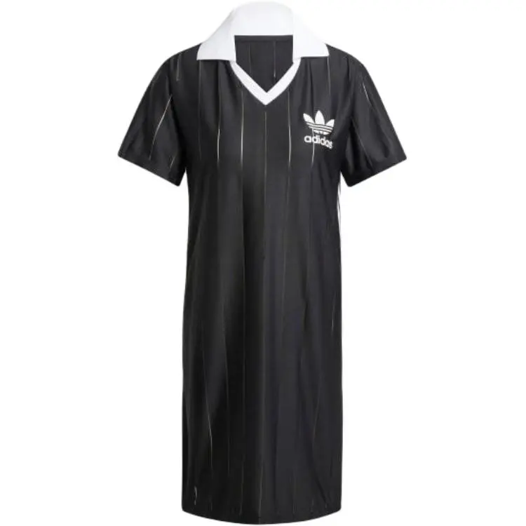 Adidas Originals Adicolor 3-Stripes Pinstripe Dress