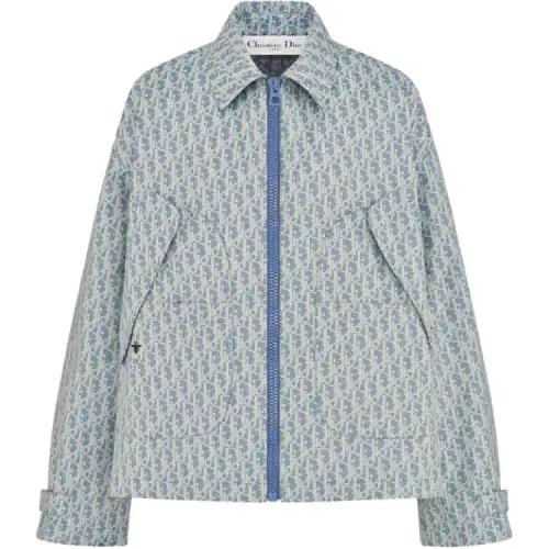 DIOR Dioriviera FW25 Jackets & Coats Women's Blue