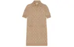 【Previous Season】GG-jacquard polo dress