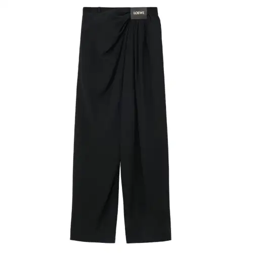 LOEWE SS25 Casual Pants Women's Black