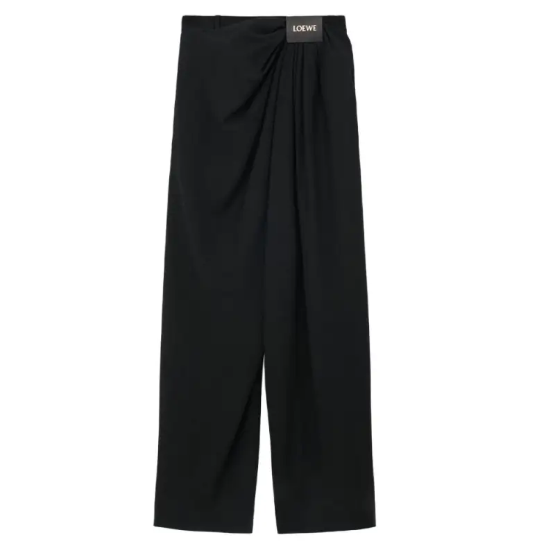 LOEWE SS25 Casual Pants Women's Black