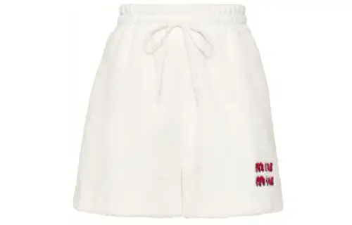 MIU MIU SS22 Casual Shorts Women's White