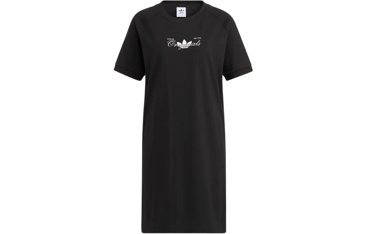 Adidas Originals Short Sleeved Dress Women's Black