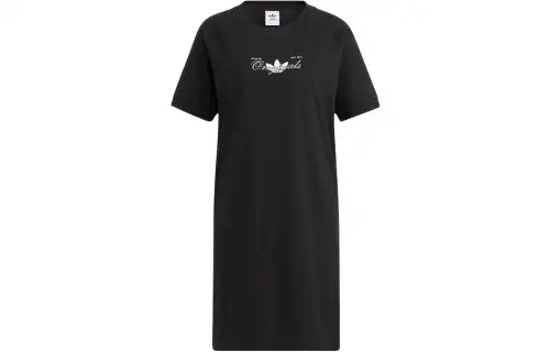 Adidas Originals Short Sleeved Dress Women's Black