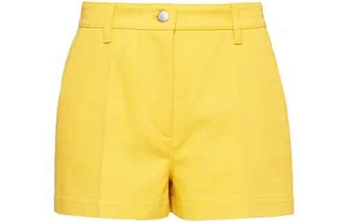 PRADA Casual Shorts Women's Yellow Moderate