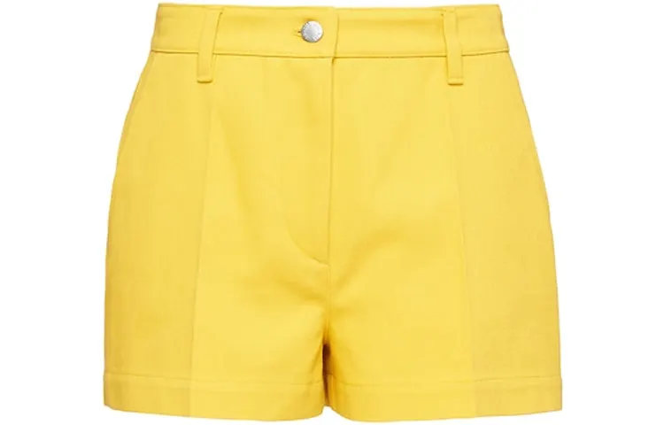 PRADA Casual Shorts Women's Yellow Moderate